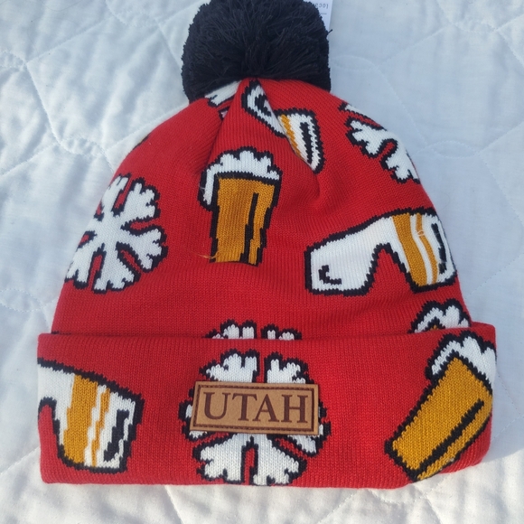 Other - Utah Beer and Snow Winter Beanie